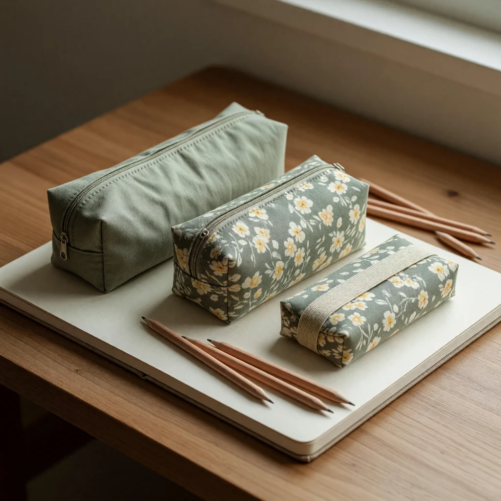 Estuches textiles: cómo elegir el formato adecuado para estudiar o trabajar