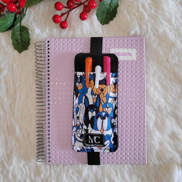 Porta lápices con elástico (stock) Animales T4