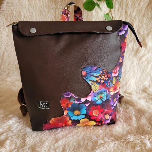 Mochila Aura (Stock) Flores T19