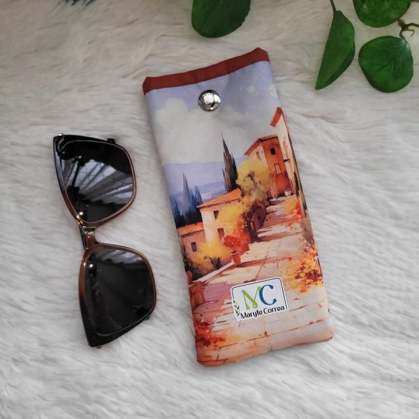 Estuche para lentes de sol - Paisaje acuarela P2 (stock)