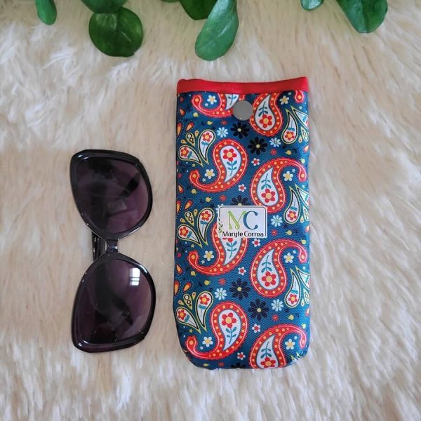 Estuche para lentes de sol - Flores T11 (stock)