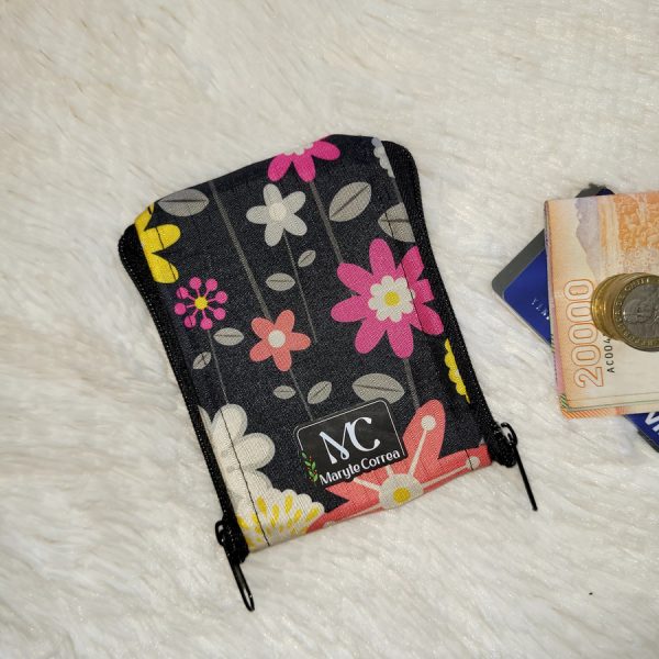 Monedero doble (stock) Flores T3