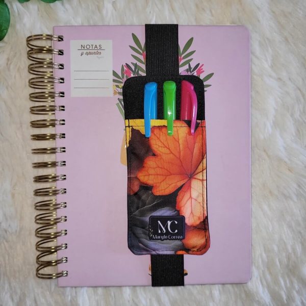 Porta lápices con elástico (stock) Plantas T2.2