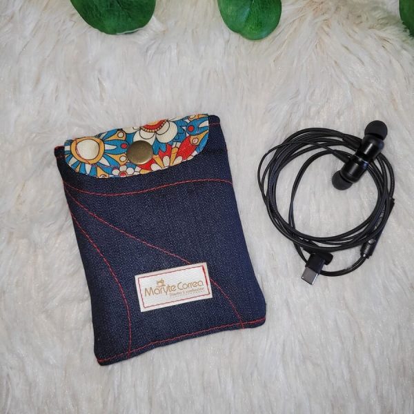 Porta audífonos (Stock) Flores T7